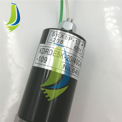 KDRDE5K-20/40C40-109 Spare Parts Solenoid Valve KDRDE5K2040C40109 For EC210B Excavator