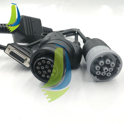 457-6114 Connector Cable 14 Pins For Excavator Diagnostic