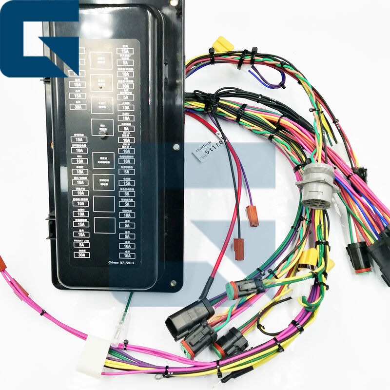 163-6740 1636740 Fuse Box Wire Harness for Excavator E312C E320C